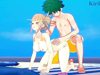 My Hero Academia: Oppai, Ecchi, and Big-boobed 3 dimensional Anime porn Game with Interracial Anime porn Action
