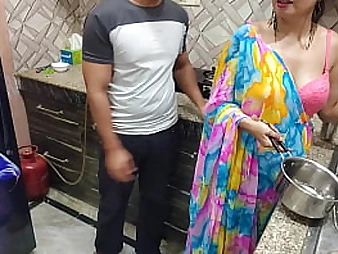 Desi Bhabhi Drilled Stiff in the Kitchen by Her Devar - Very very first Time in a Sloppy Converse-Packed Session!