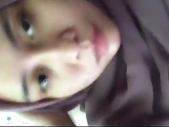 Naughty Indonesian Jilbab Faps in hijab Solo