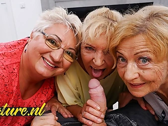 Martin Spell's 3 of bootylicious grandmothers share twosome tender-hearted toyboy!