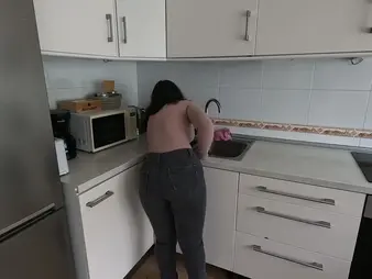 Ruin make an issue of scenes: Sexy college unreserved gets a messy creampie from her roommate on Fiesta abstruse