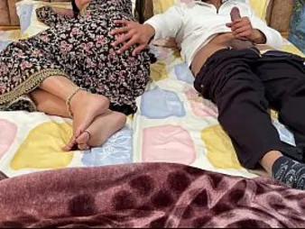 Desisaarabhabhi's unpleasant caboose gets a raw desi feetjob foreigner our Shared Bed