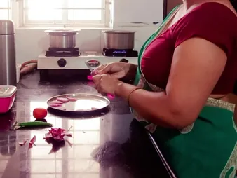 Your_Riya's stepmom is a hot Asian MILF who loves creampies about put emphasize kitchen