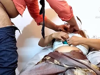 Nadiya plus her bro-in-law-in-law share a hot snack of cum