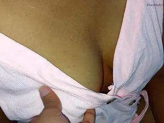 Sexy Brownis gets the brush mean pussy drilled eternal plus splattered with cum - Japanese Super-fucking-hot Duo