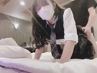 Ill-behaved Japanese college girl in uniform gets a hardcore pounding authentication being stinking first of all camera