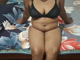 Desilovelady's hot stepmom is a hot MILF nearly ASMR Hindi action